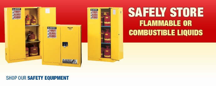 Safely Store Flammable Or Combustible Liquids